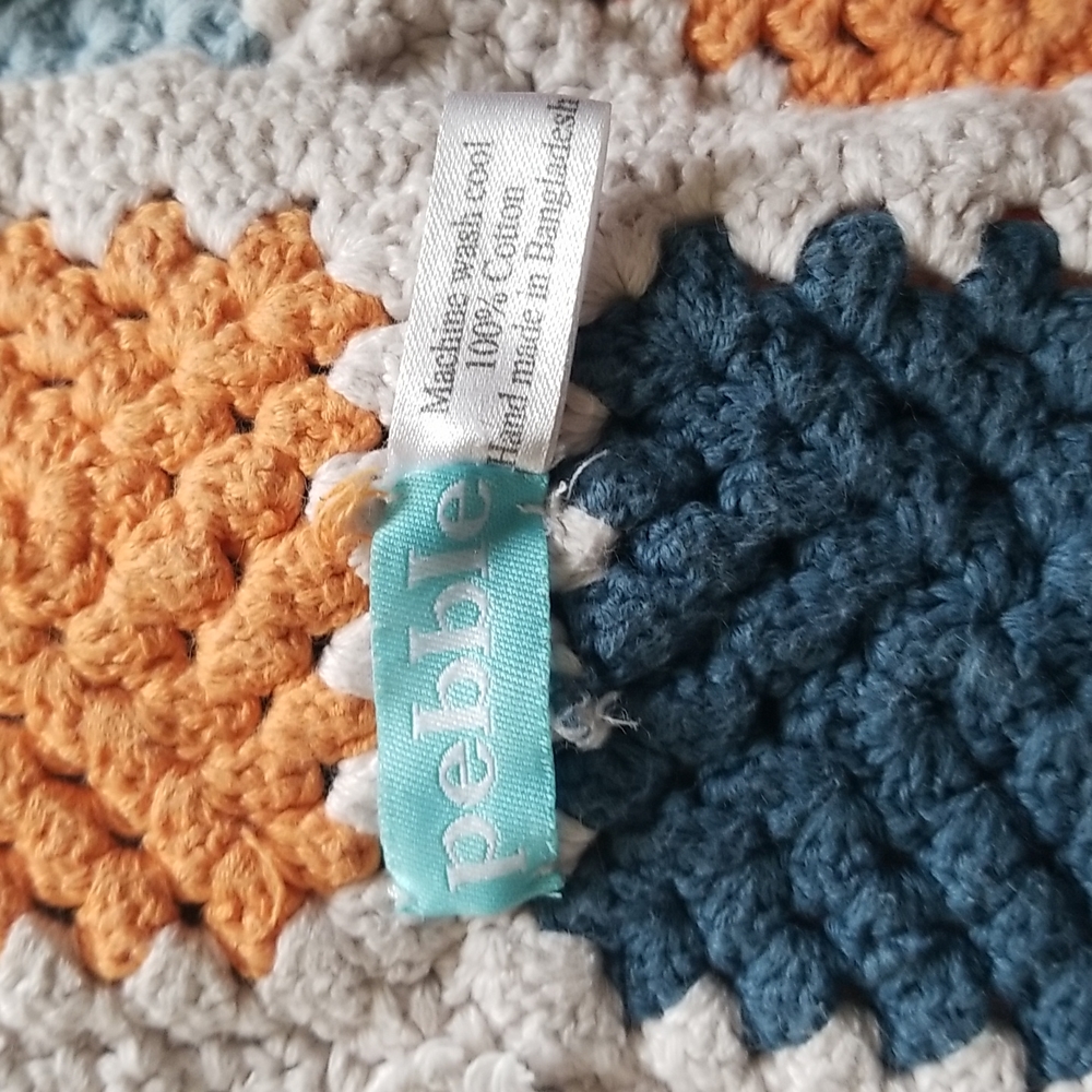 Pebble Organic Cotton Baby Blanket